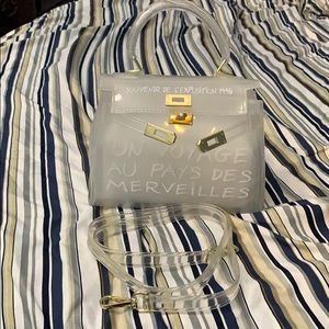 BH Mafia clear handbag